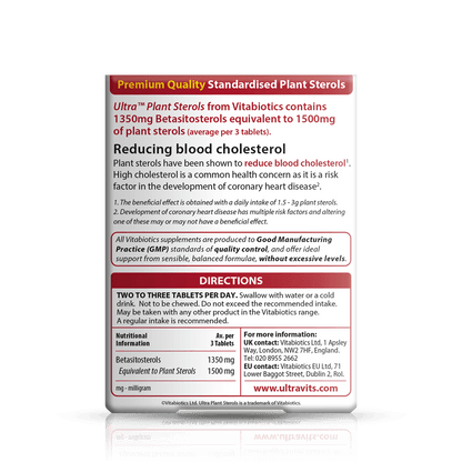 Ultra Plant Sterols (500mg)